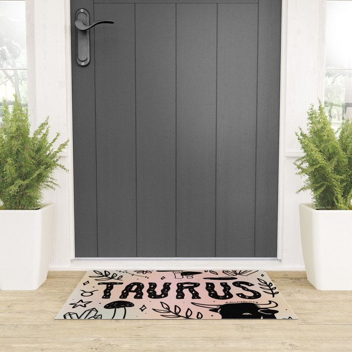 Celestial Taurus Welcome Mat Gallery Image 3