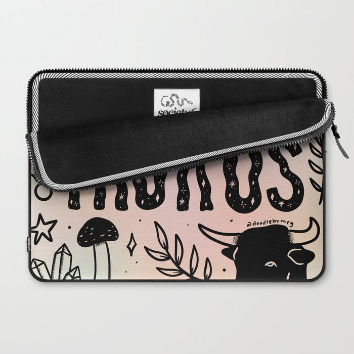 Celestial Taurus Laptop Sleeve Gallery Image 2