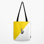 Diver (yellow) Tote Bag Gallery Image 2