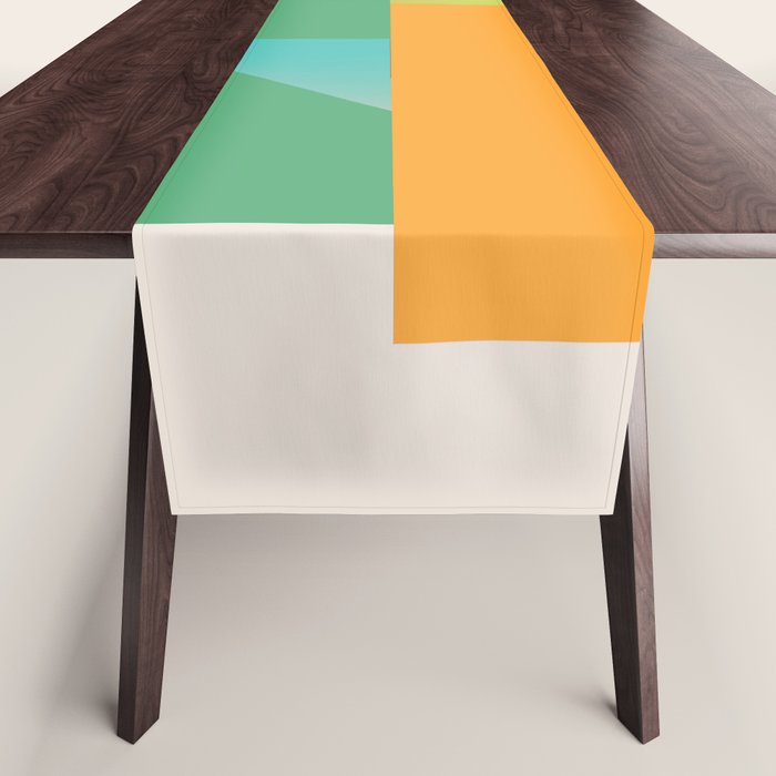 Modern Abstraction 3 Table Runner Gallery Image 1