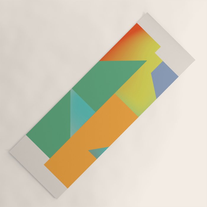 Modern Abstraction 3 Yoga Mat Gallery Image 1