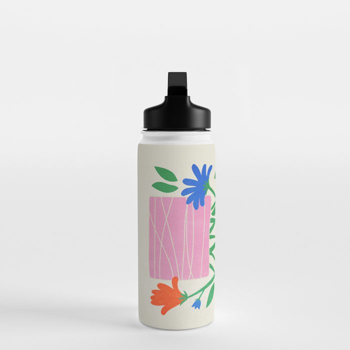 Flower Market 01: London Water Bottle Gallery Image 3