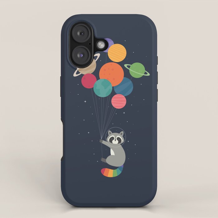 Space Raccoon iPhone Case Gallery Image 1