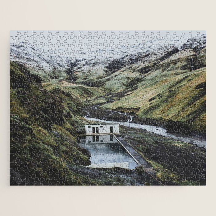 Seljavallalaug, Iceland Jigsaw Puzzle Gallery Image 1