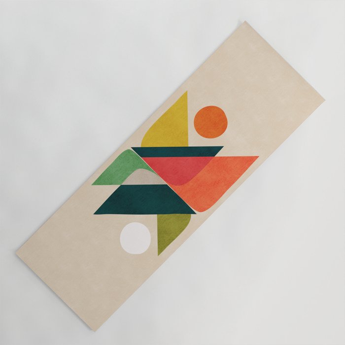 Reflection (of time and space) Yoga Mat Gallery Image 1