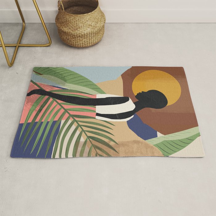 Tropical Girl 2 Rug Gallery Image 1