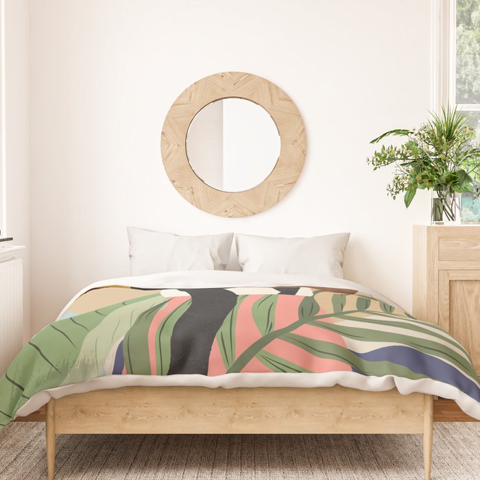 Tropical Girl 2 Duvet Cover Gallery Image 3