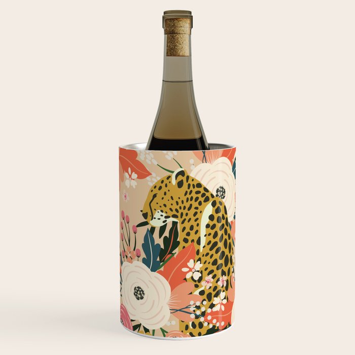 Simba Cheetah Prints Wine Chiller Gallery Image 1