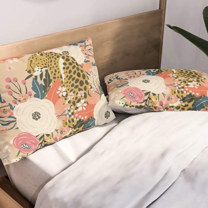 Simba Cheetah Prints Pillow Sham Gallery Image 2