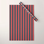 Stratified Sea Stripes Wrapping Paper Gallery Image 1