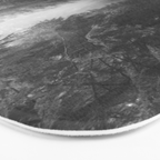 Redwood Forest Adventure Black and White - Nature Photography Bath Mat Gallery Image 3