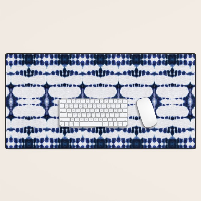 Boho Tie-Dye Knit Vertical Desk Mat Gallery Image 1