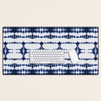 Boho Tie-Dye Knit Vertical Desk Mat Gallery Image 1