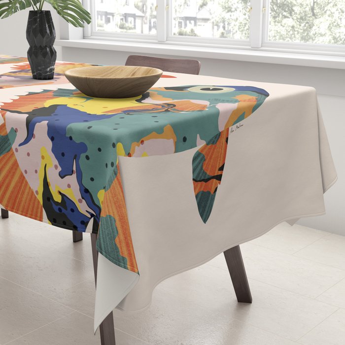 Fish collage Tablecloth Gallery Image 3