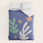 Inspired by Matisse - Seagrass and Sun 1-2  Comforter Gallery Image 6