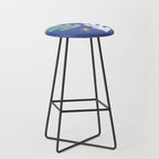 Inspired by Matisse - Seagrass and Sun 1-2  Stool Gallery Image 1
