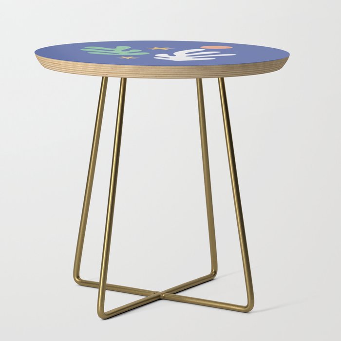 Inspired by Matisse - Seagrass and Sun 1-2  Side Table Gallery Image 1
