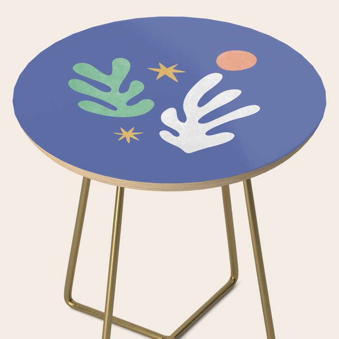 Inspired by Matisse - Seagrass and Sun 1-2  Side Table Gallery Image 2