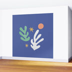 Inspired by Matisse - Seagrass and Sun 1-2  Wall Mural Gallery Image 2