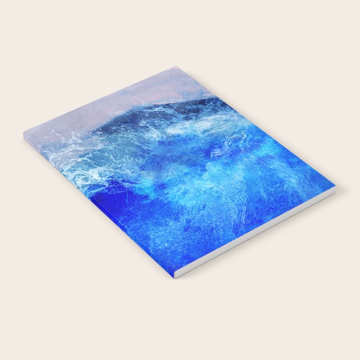 ocean blue abstract waterworld Notebook Gallery Image 1