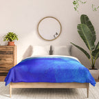 ocean blue abstract waterworld Comforter Gallery Image 3