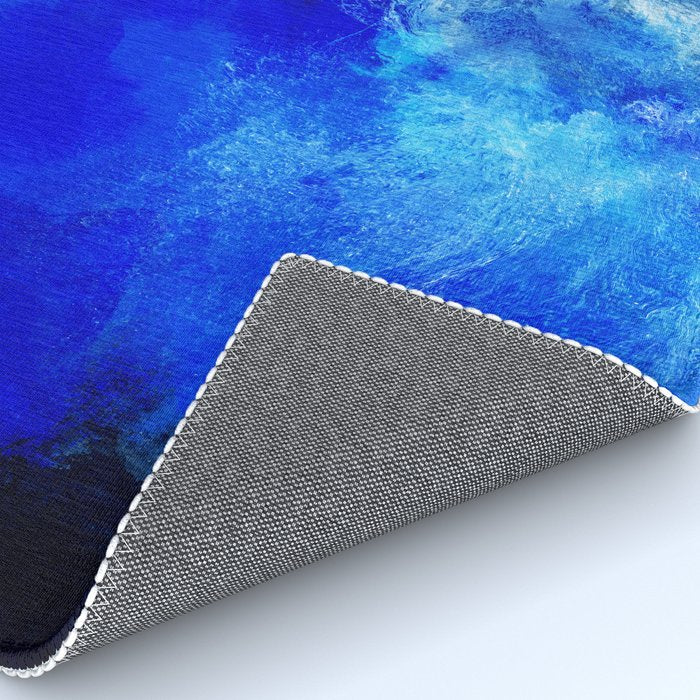 ocean blue abstract waterworld Rug Gallery Image 4