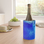 ocean blue abstract waterworld Wine Chiller Gallery Image 4