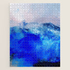 ocean blue abstract waterworld Jigsaw Puzzle Gallery Image 1
