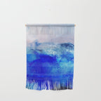 ocean blue abstract waterworld Wall Hanging Gallery Image 1