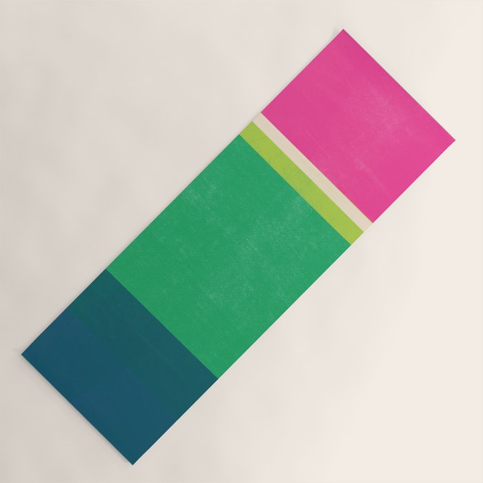stripe study 41 Yoga Mat Gallery Image 1