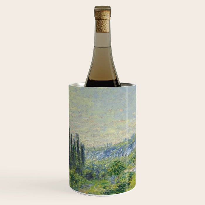 Claude Monet "The Road to Vétheuil" (1880) Wine Chiller Gallery Image 1