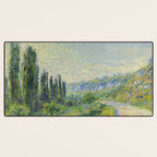 Claude Monet "The Road to Vétheuil" (1880) Desk Mat Gallery Image 3