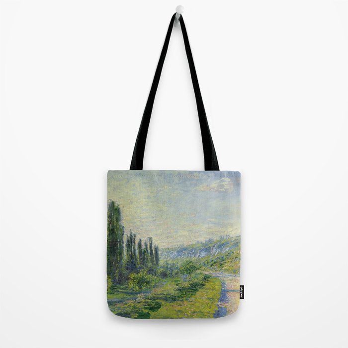 Claude Monet "The Road to Vétheuil" (1880) Tote Bag Gallery Image 2