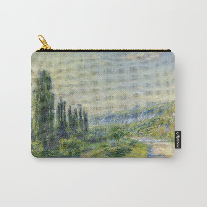 Claude Monet "The Road to Vétheuil" (1880) Carry All Pouch Gallery Image 1