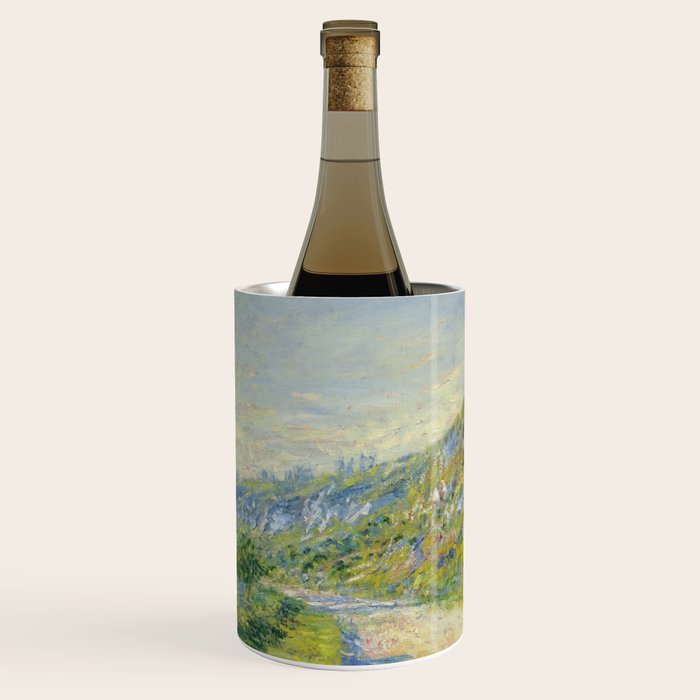 Claude Monet "The Road to Vétheuil" (1880) Wine Chiller Gallery Image 3