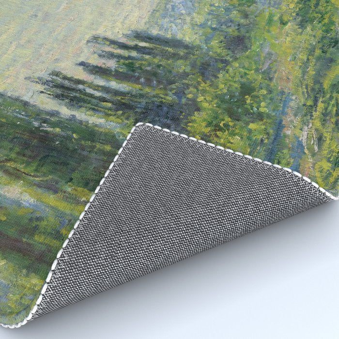 Claude Monet "The Road to Vétheuil" (1880) Rug Gallery Image 4