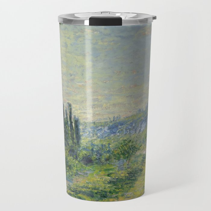 Claude Monet "The Road to Vétheuil" (1880) Travel Mug Gallery Image 1