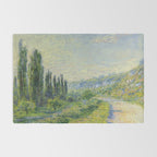Claude Monet "The Road to Vétheuil" (1880) Rug Gallery Image 2
