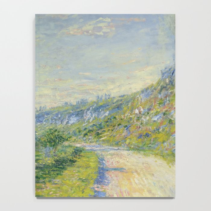 Claude Monet "The Road to Vétheuil" (1880) Notebook Gallery Image 4