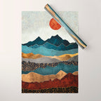 Amber Dusk Wrapping Paper Gallery Image 1