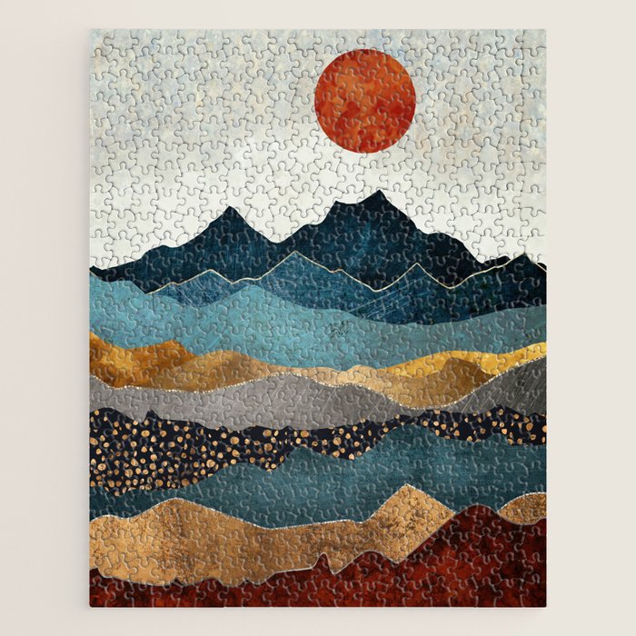 Amber Dusk Jigsaw Puzzle Gallery Image 1
