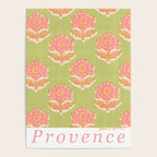 French Country Sunflower in Olive Poster Gallery Image 4