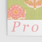 French Country Sunflower in Olive Poster Gallery Image 3
