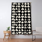 Card Suit Motifs I Black and White Window Curtain Gallery Image 5