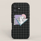 Apollo Vaporwave / greek god iPhone Case Gallery Image 1