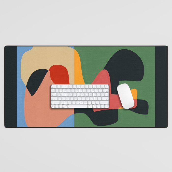 Geometric Abstraction 132 Desk Mat Gallery Image 1