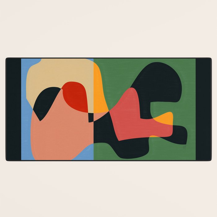 Geometric Abstraction 132 Desk Mat Gallery Image 3