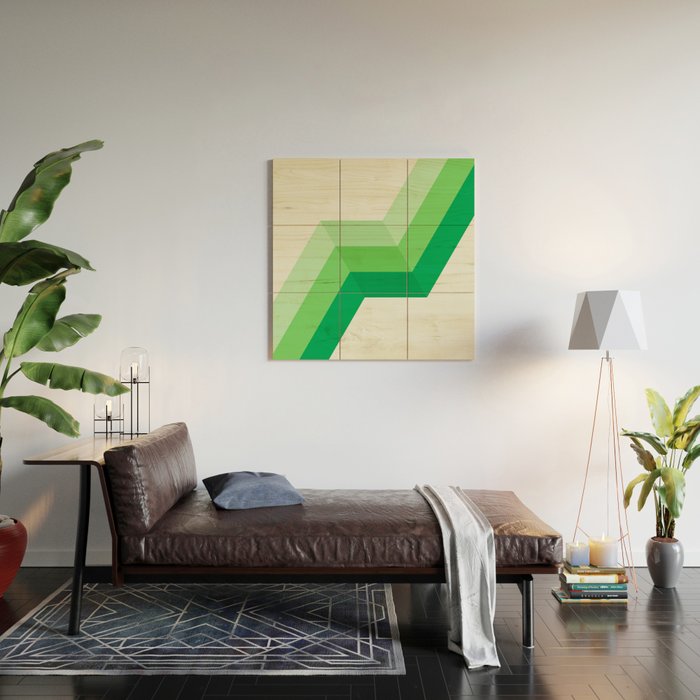 Retro 09D Wood Wall Art Gallery Image 2