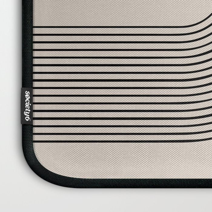 Mid Century Modern Abstract Art 10 Laptop Sleeve Gallery Image 3