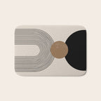 Mid Century Modern Abstract Art 10 Bath Mat Gallery Image 1